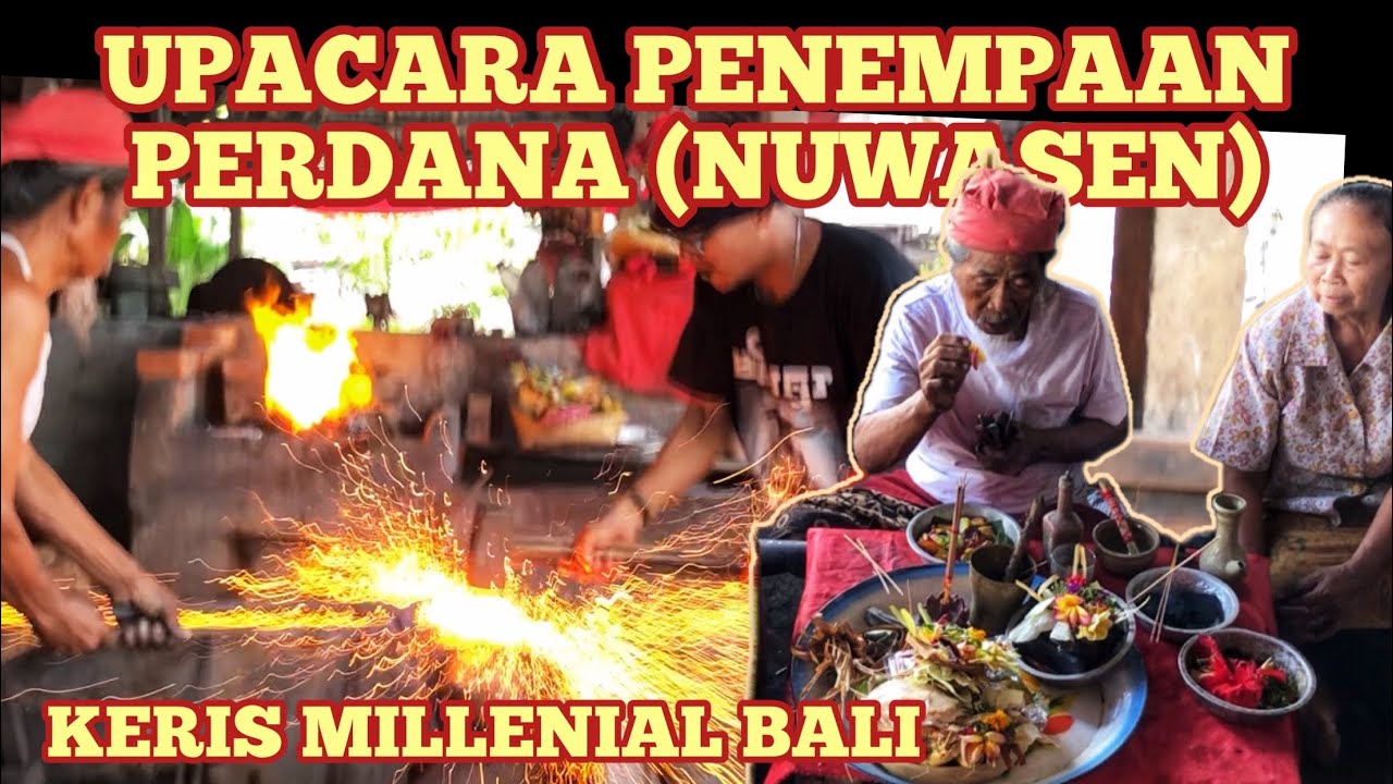 🐮🔥INILAH RITUAL UPACARA & TEMPA PERDANA KERIS. Terlengkap, Detail Untuk Gen Z Millenial.