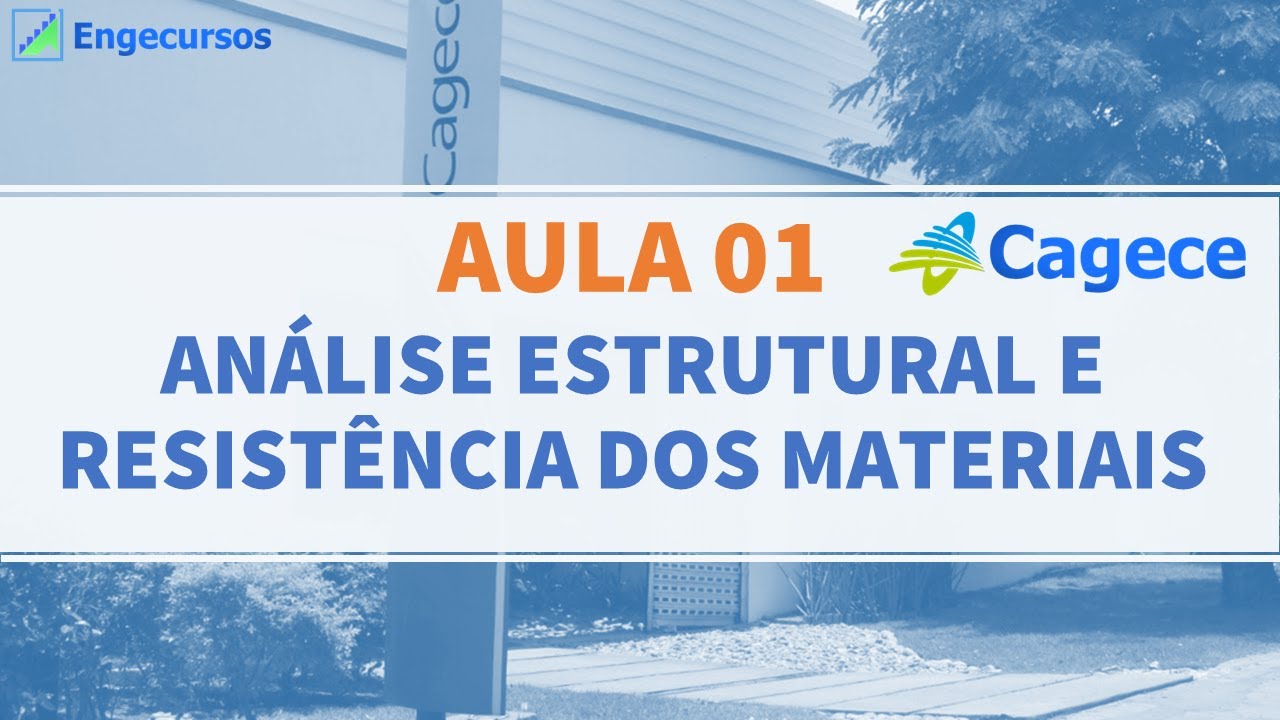 CAGECE - Semana 01 - Aula 01 - Análise de pórtico e equação da tensão na flexão