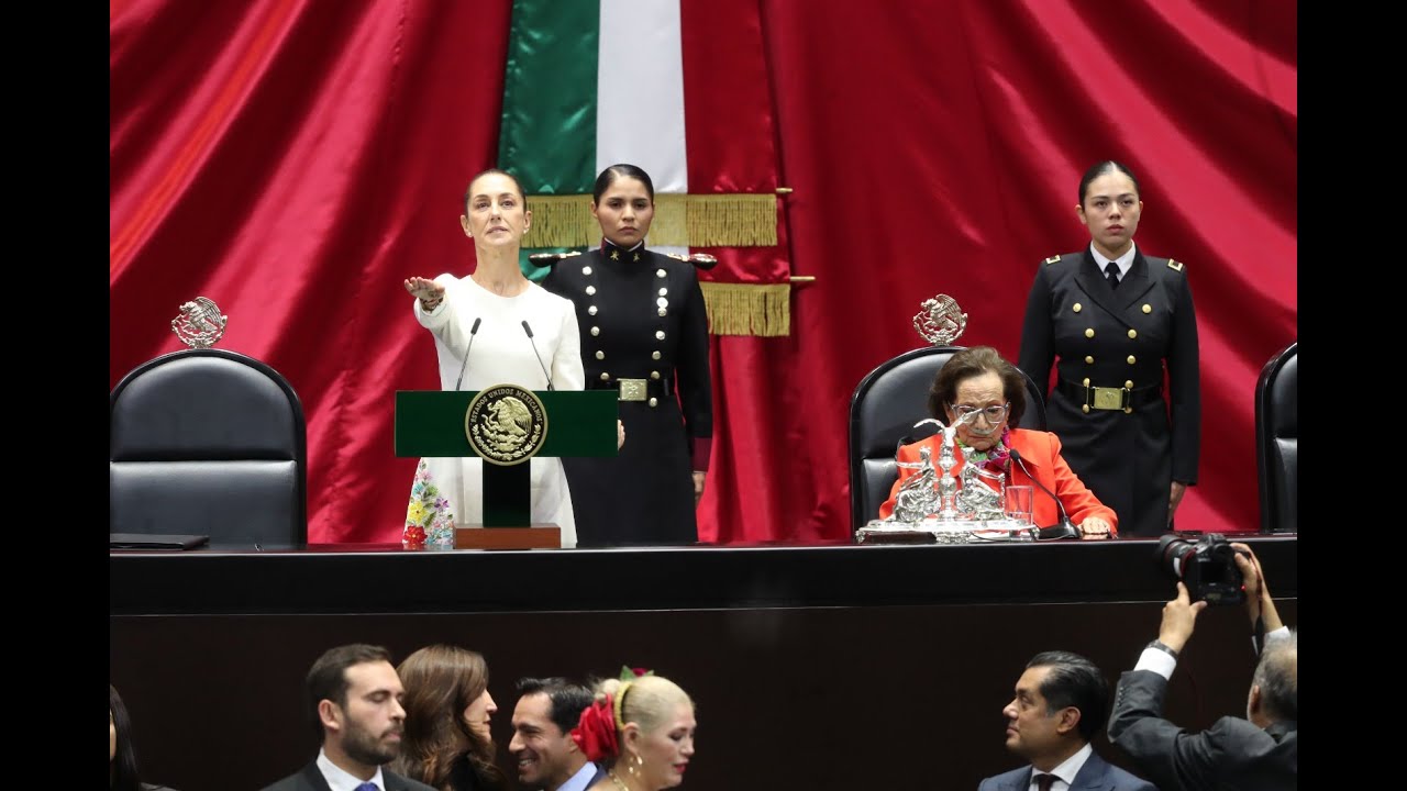 Sesión de Congreso General | Toma de Protesta de Claudia Sheinbaum Pardo como Presidenta de México