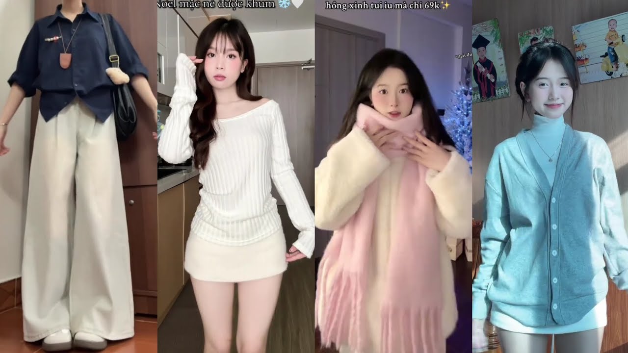[Shopee Haul] Tổng hợp quần áo, quần jean, áo cardigan len, áo sweater☺️