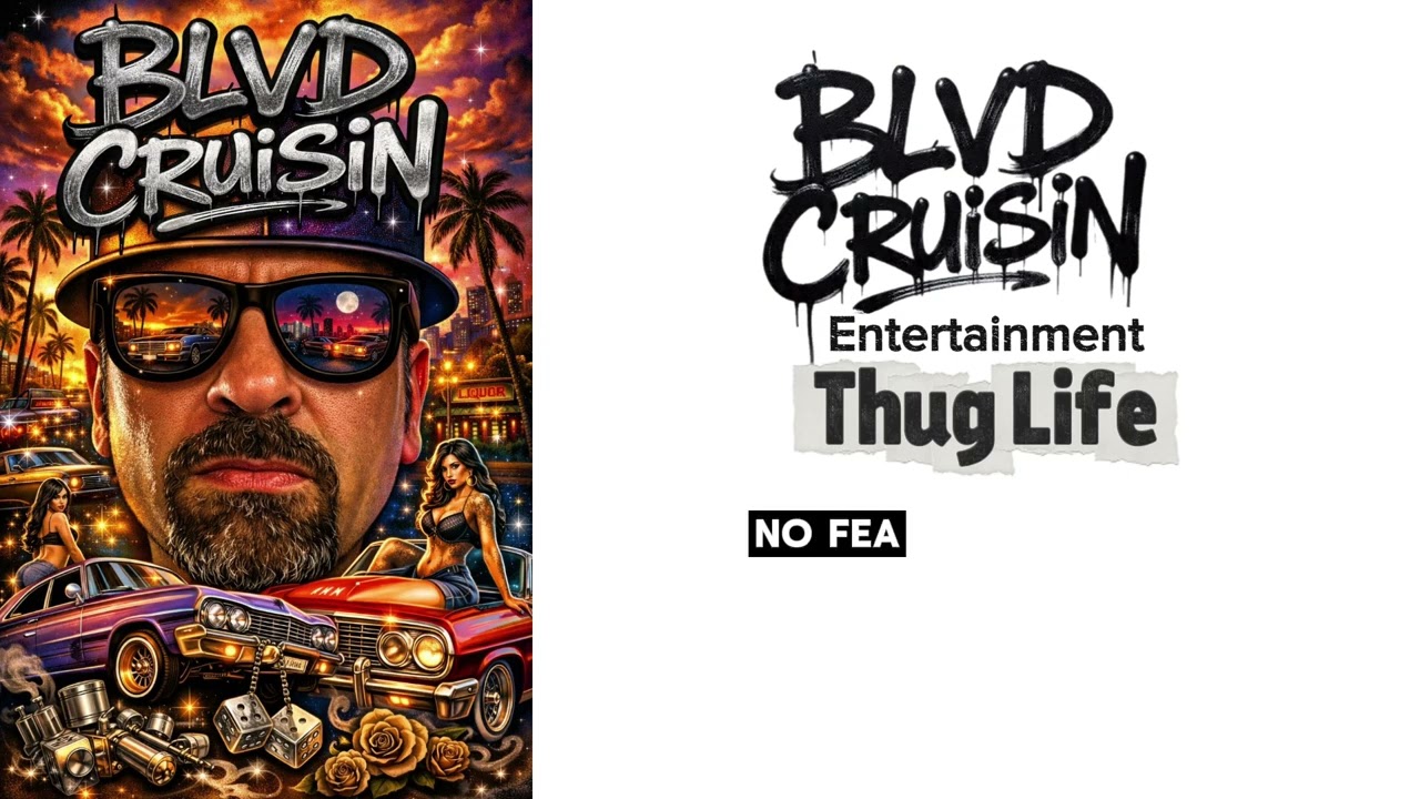 🎵 Track 10: THUG LIFE (BLVD Cruisin 818) | Blvd Cruising Entertainment | #thuglife #gangstermusic 