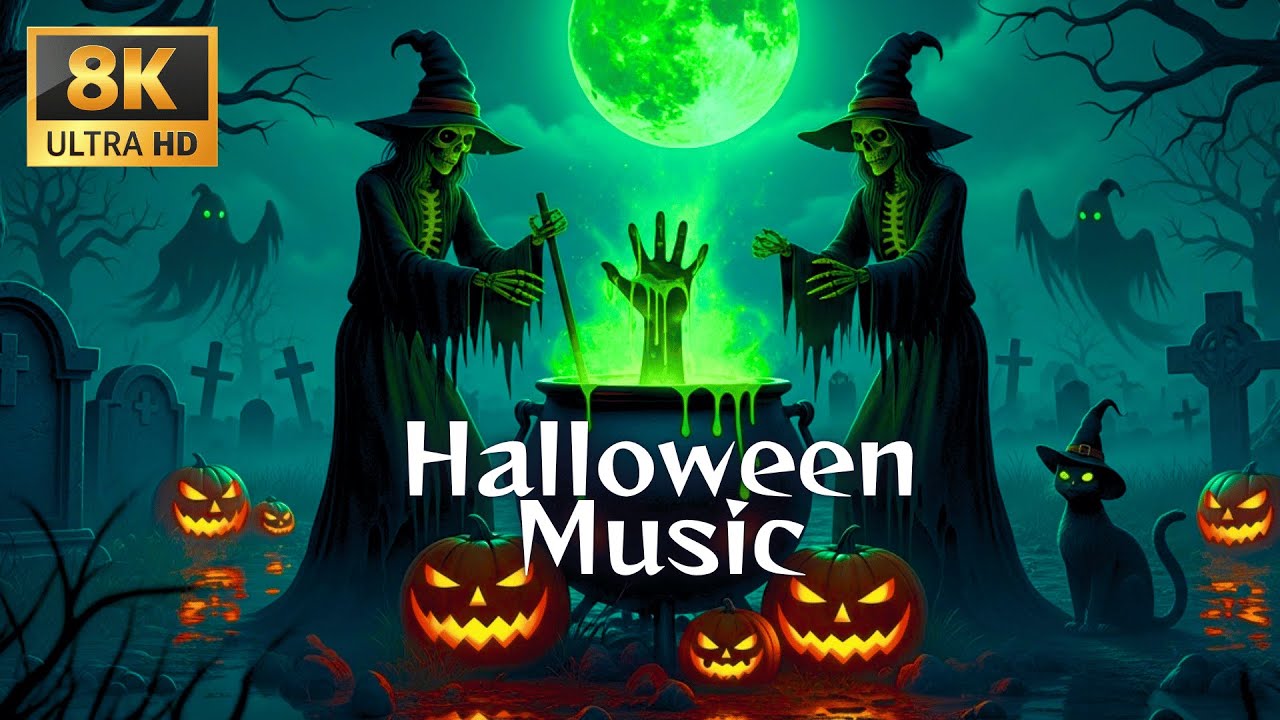 Halloween 2025 🎃 Haunted Pumpkin Dreams 👻 Relaxing Cinematic Ambience for Sleep Meditation Mind
