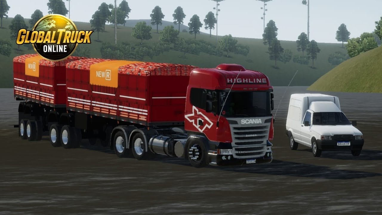 LIVE ON- NA ESTRADA DO GLOBAL TRUCK ONLINE COM OS INSCRITOS