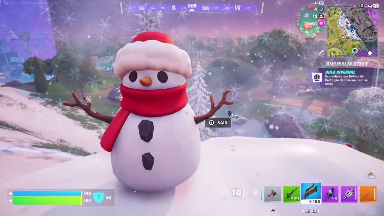 Victory Royale no Fortnite - Battle Royale - Partida completa.