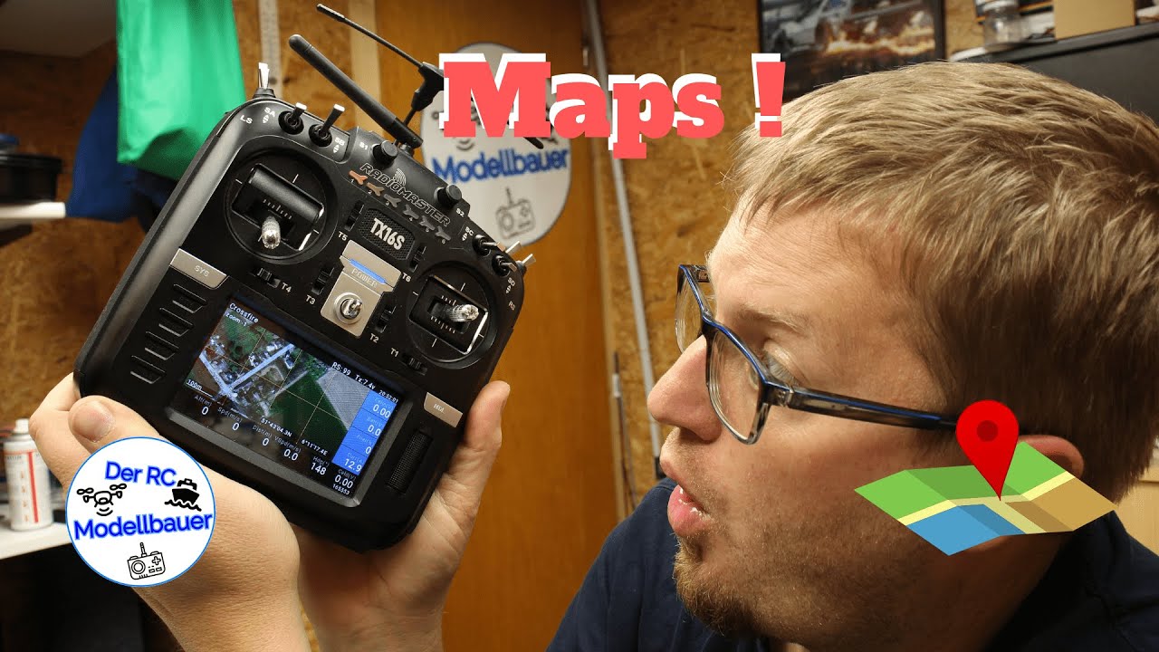 Map Widget (Yaapu Horus Mapping Widget) für GPS-Daten auf der Radiomaster TX16s 🗺️
