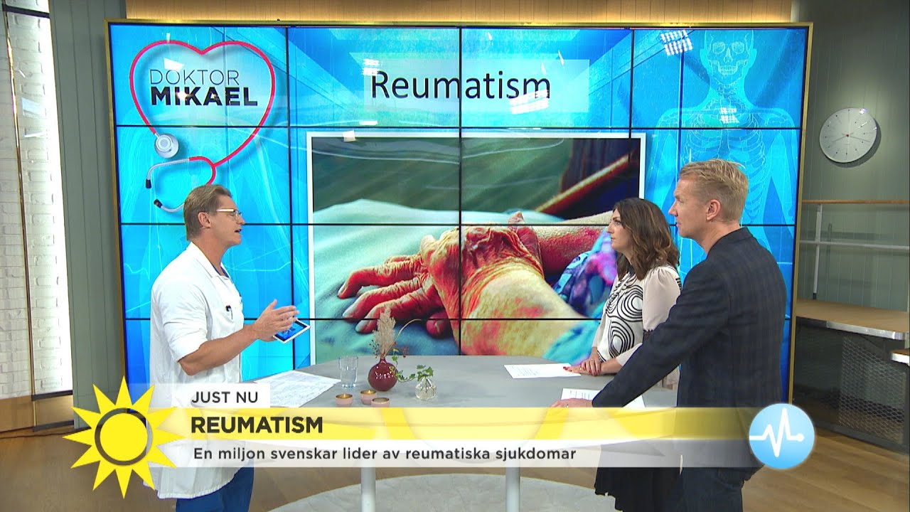 En miljon svenskar lider av reumatiska sjukdomar - Nyhetsmorgon (TV4)