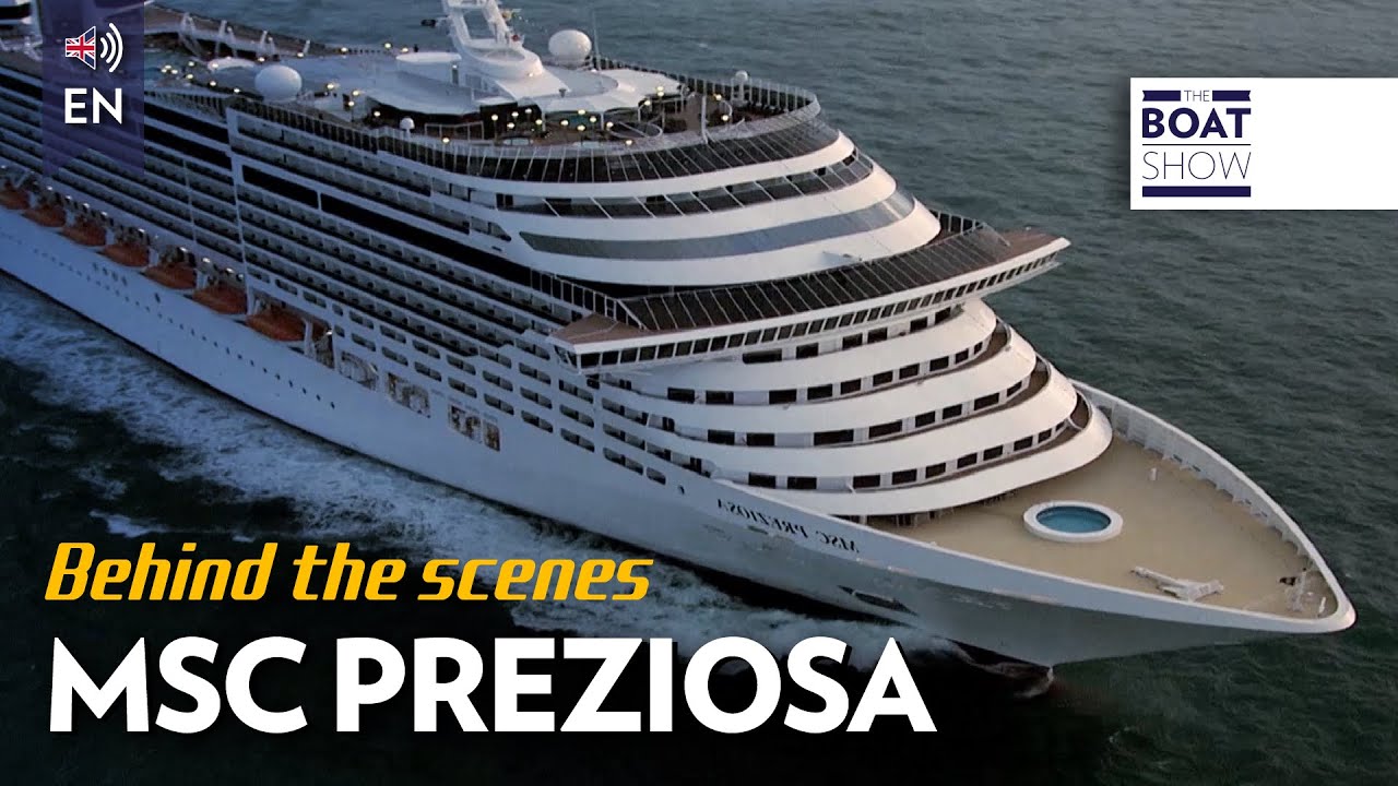 [ENG]  MSC PREZIOSA CRUISE SHIP - Ship Tour - The Boat Show