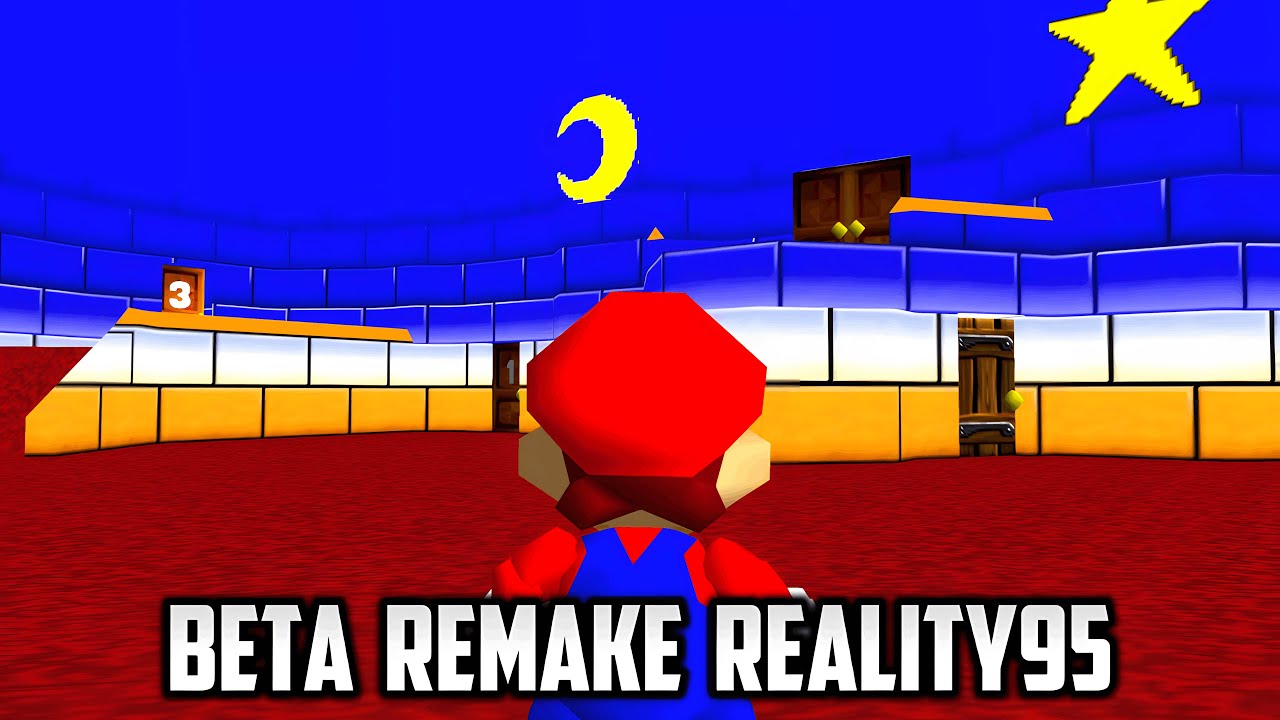 ⭐ Super Mario 64 - SM64 Beta Remake Reality95