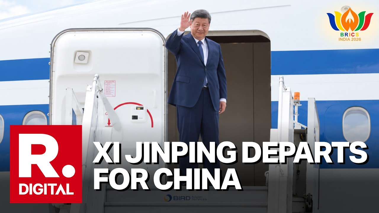 BRICS 2026: Xi Jinping Departs Delhi After BRICS Summit, Bilateral Meeting With PM Modi