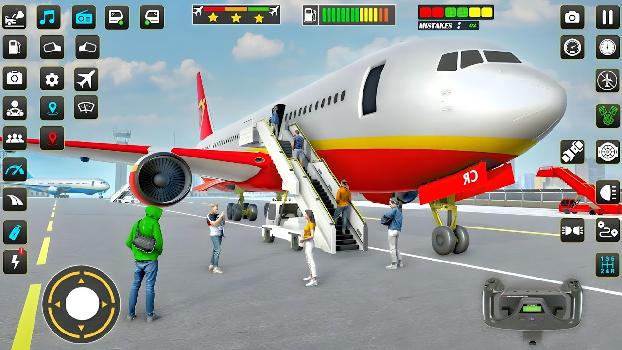 🚨Real Pilot Flight Simulator Game 🚧 Aroplane Flight Game 🎮 Android Gameplay 