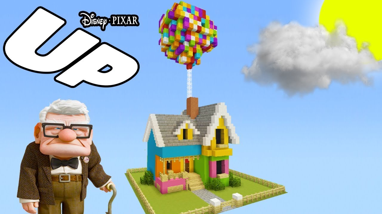 Minecraft Tutorial: How To Make The Up House 