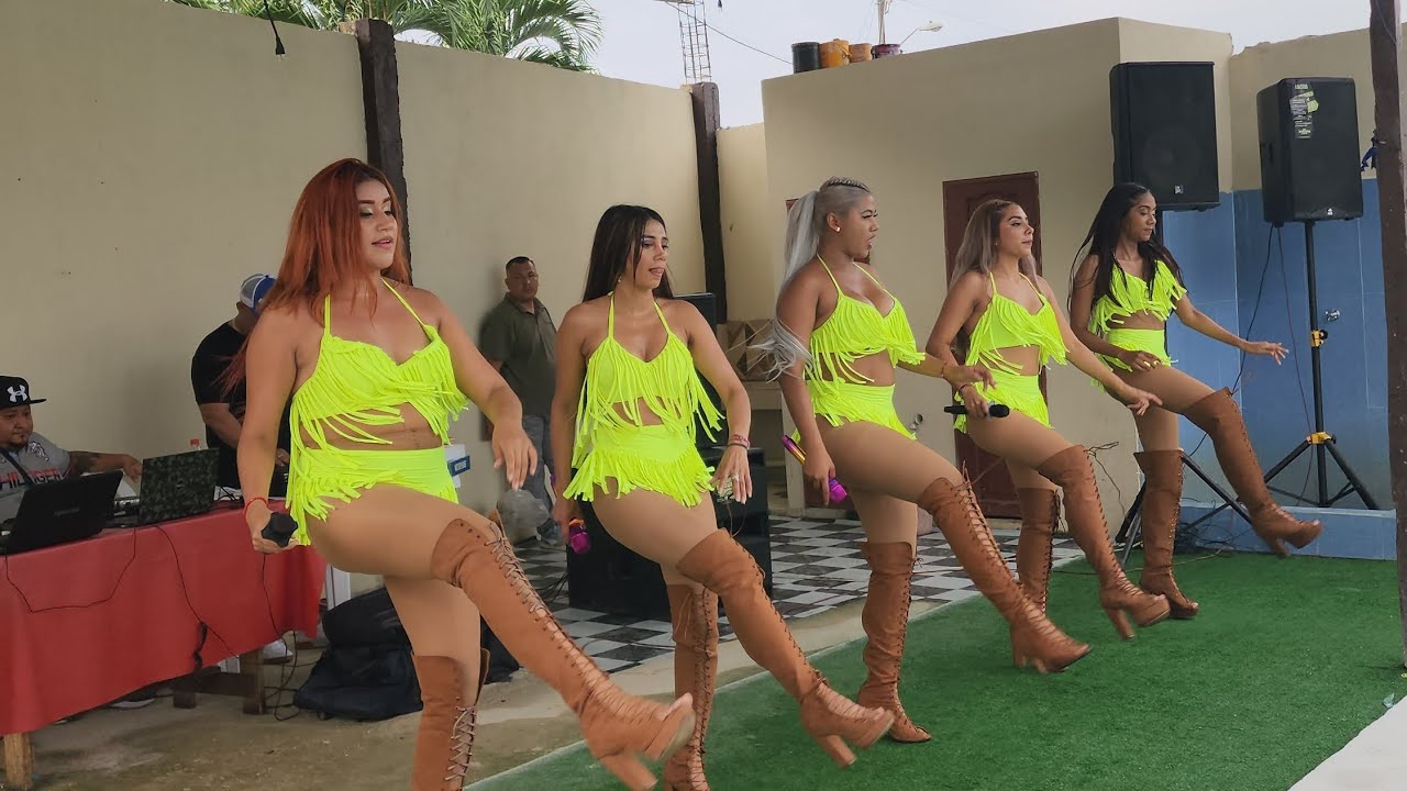 Grupo femenino Pasión chocolate (tecnocumbia)Ambicioso /triste y solitario/Antahuara.