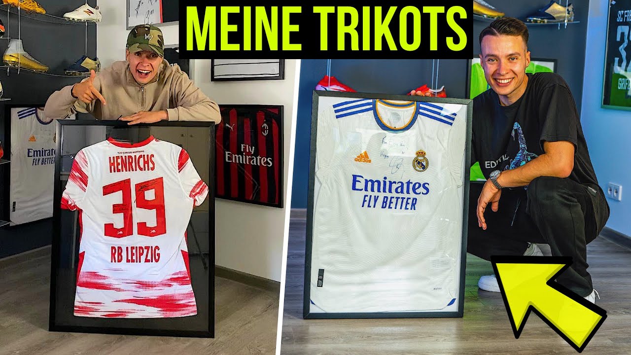 Ich zeige euch meine Trikot Sammlung!
