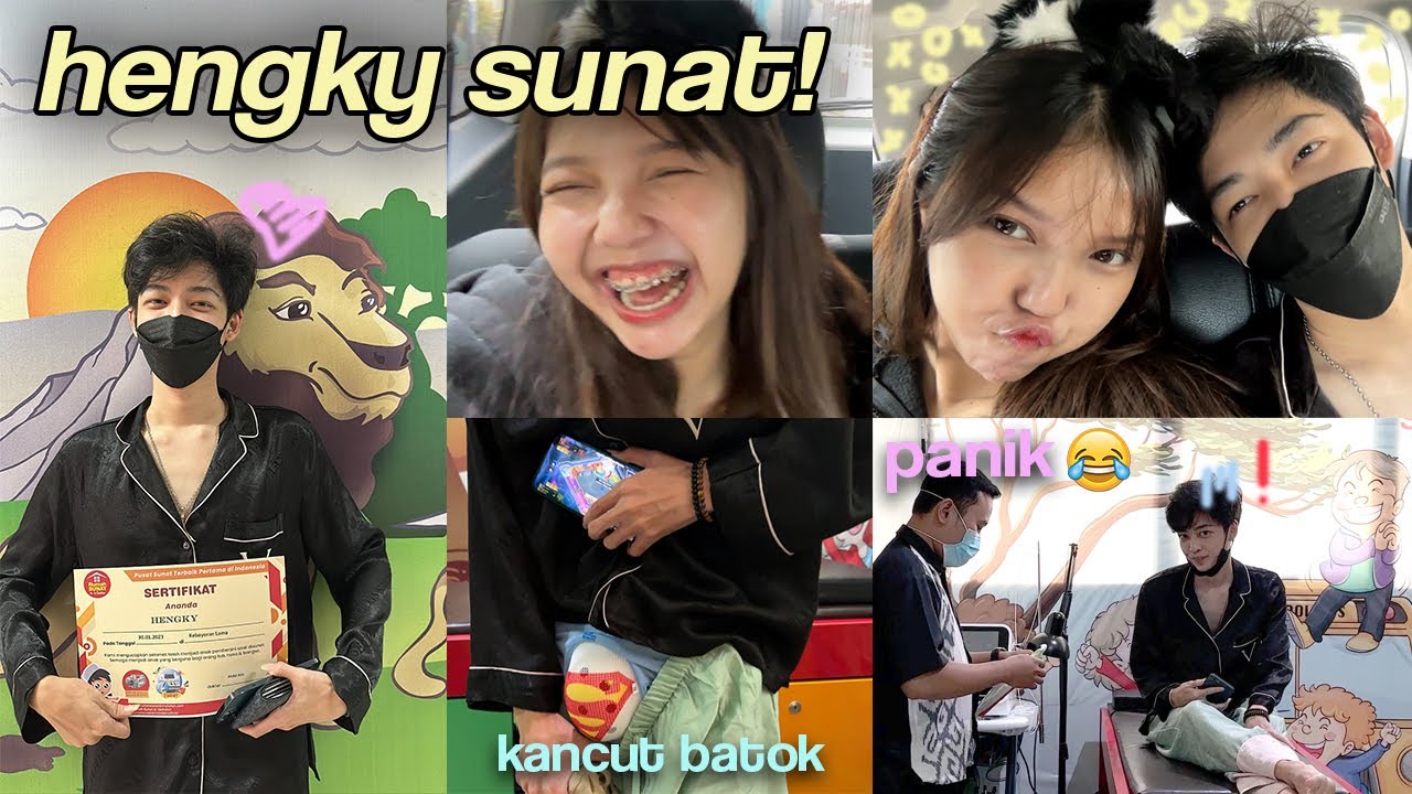 NGANTERIN HENGKY SYUNAT ADIK ADIK 😭 renovasi bentuk baru 😎