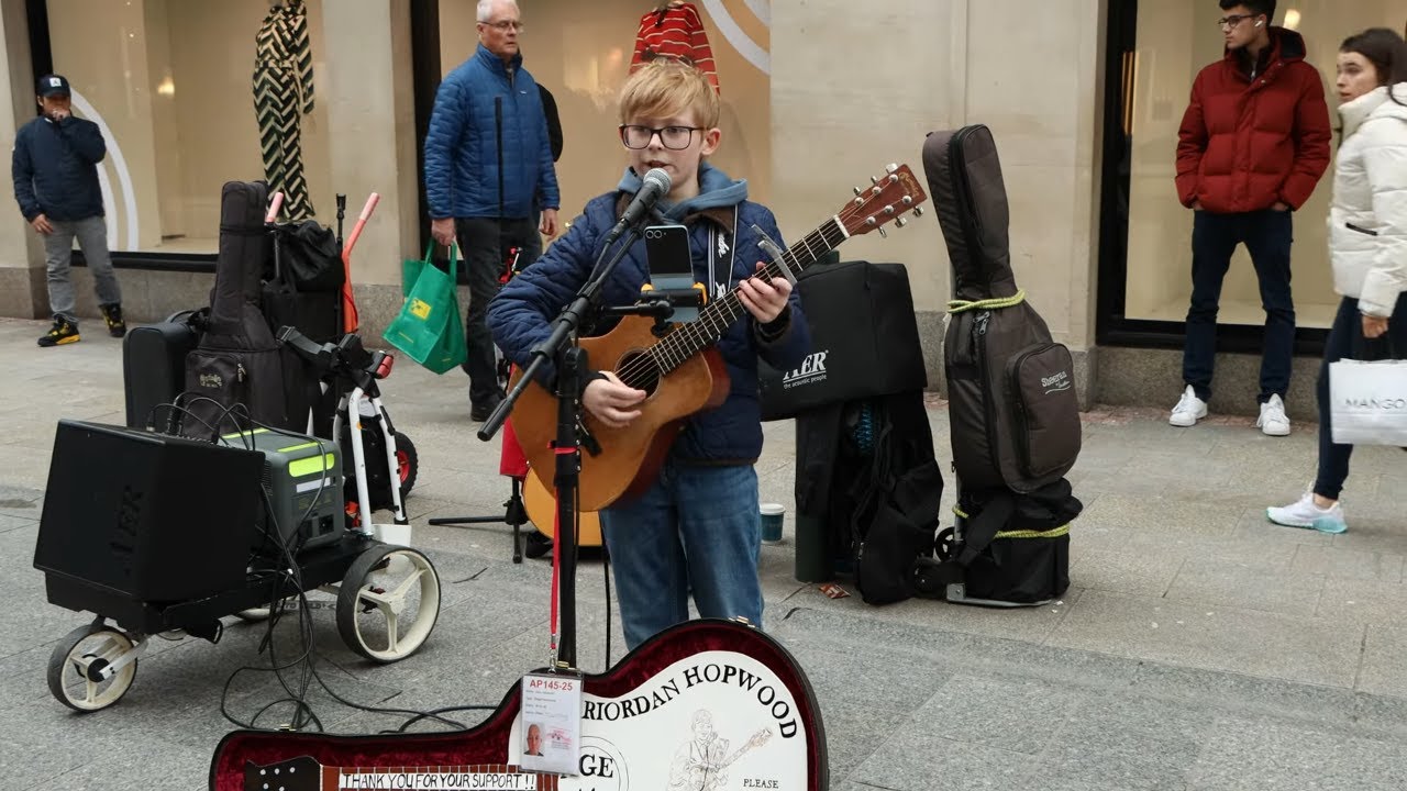 👉 “You Won’t Believe This 11-Year-Old Busking ‘Vincent’ on Grafton Street ✨”