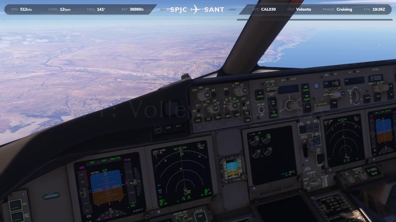 [MSFS2024]  CAL030  SPJC ✈︎ SANT  IVAO IFR World Tour 2026 Leg2