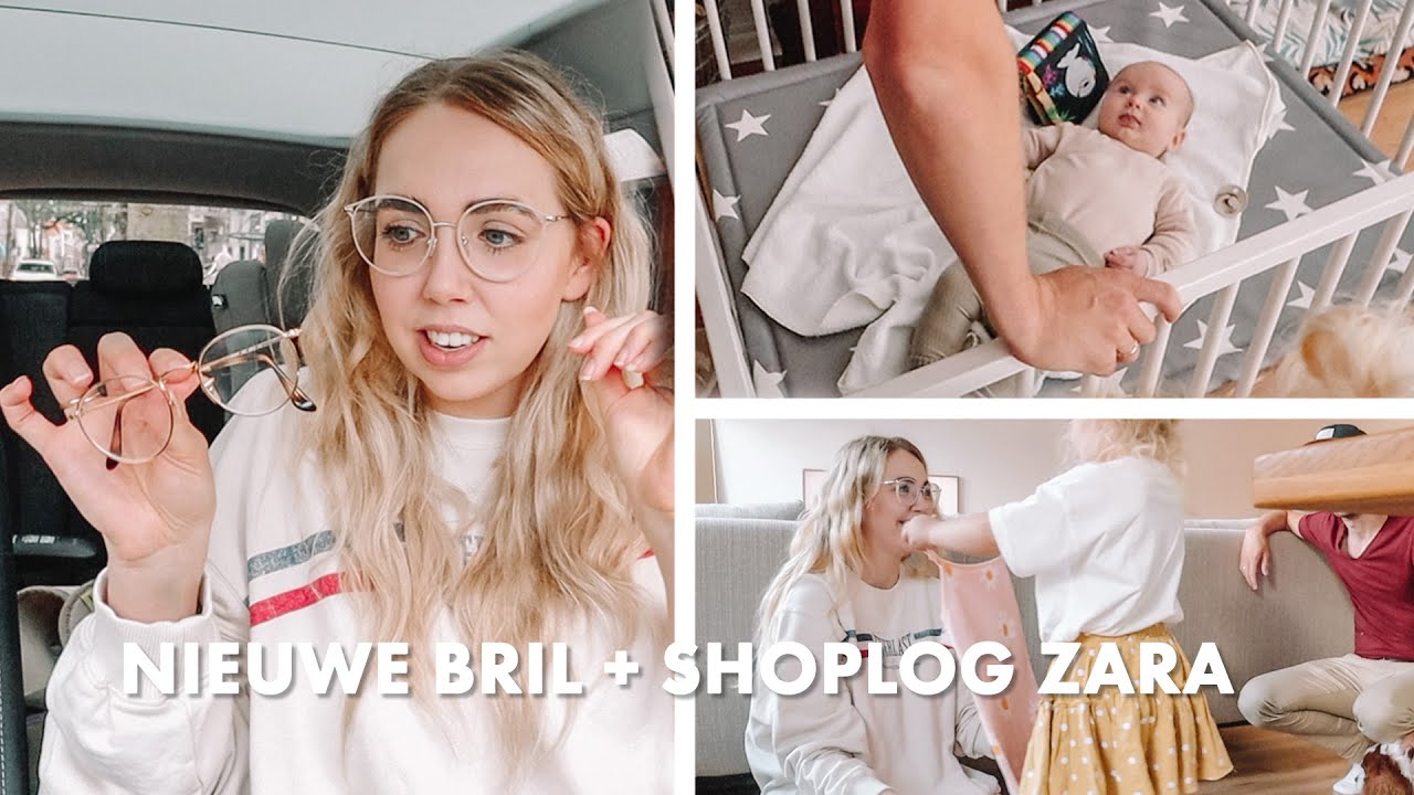 mijn nieuwe bril!! + Zara shoplog voor de kindjes!