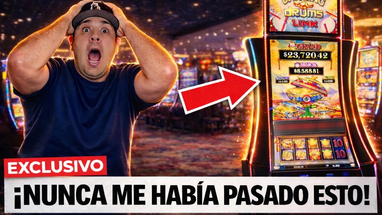 Lo que paso durante el BONO en esta maquina del casino fue muy raro