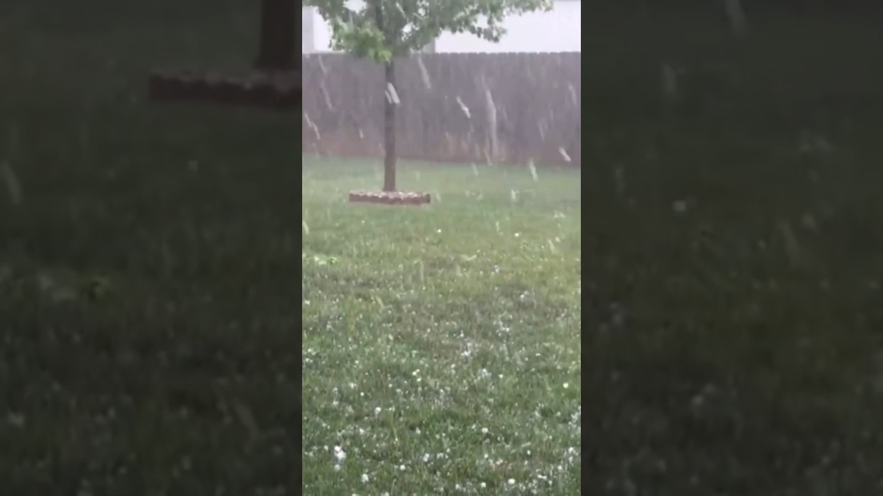 Severe hail storm