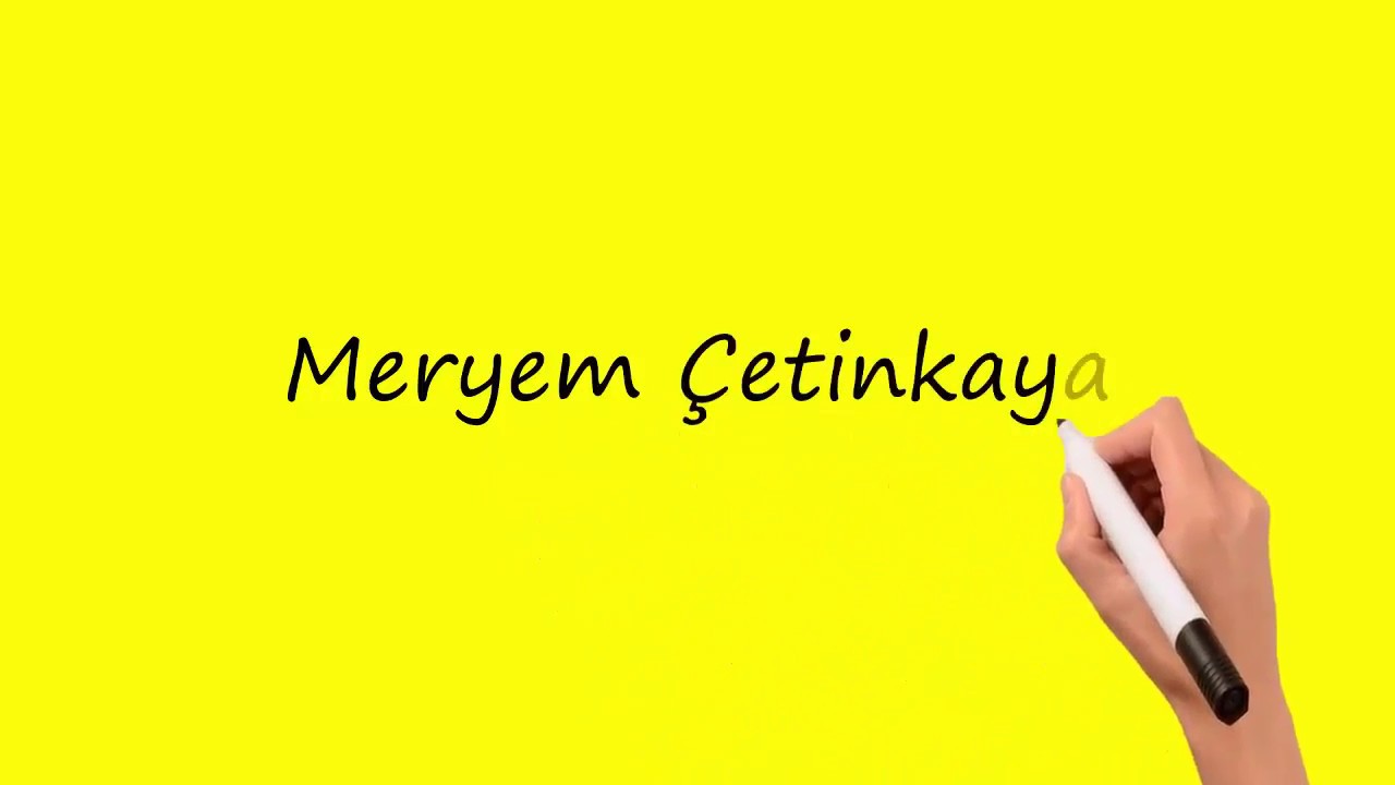Powerpointte El  Yazısı Animasyonu Yapımı | Microsoft PowerPoint 2016