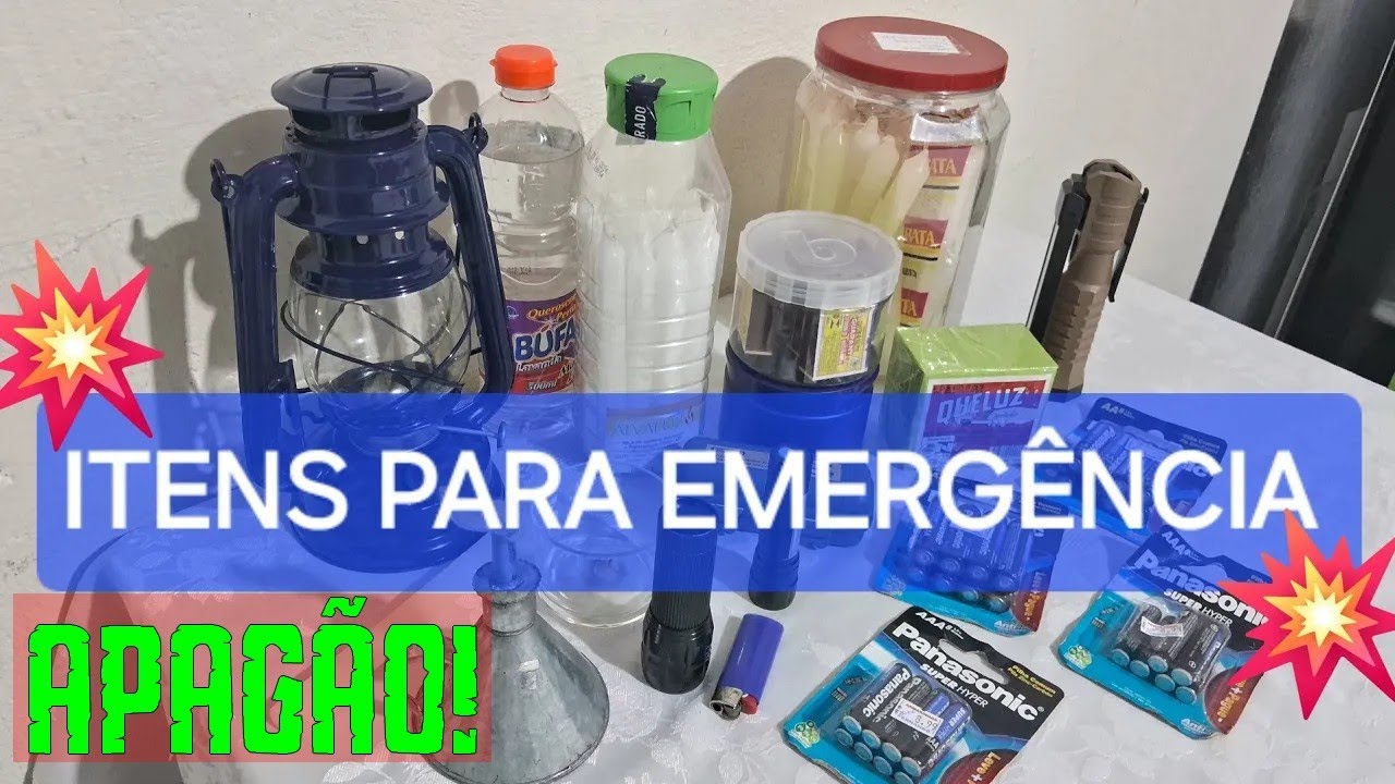 TENHA ITENS PARA APAGÃO! #blackout #iluminação #lampião #casa #lanternas #velas #luz #apagão #dicas