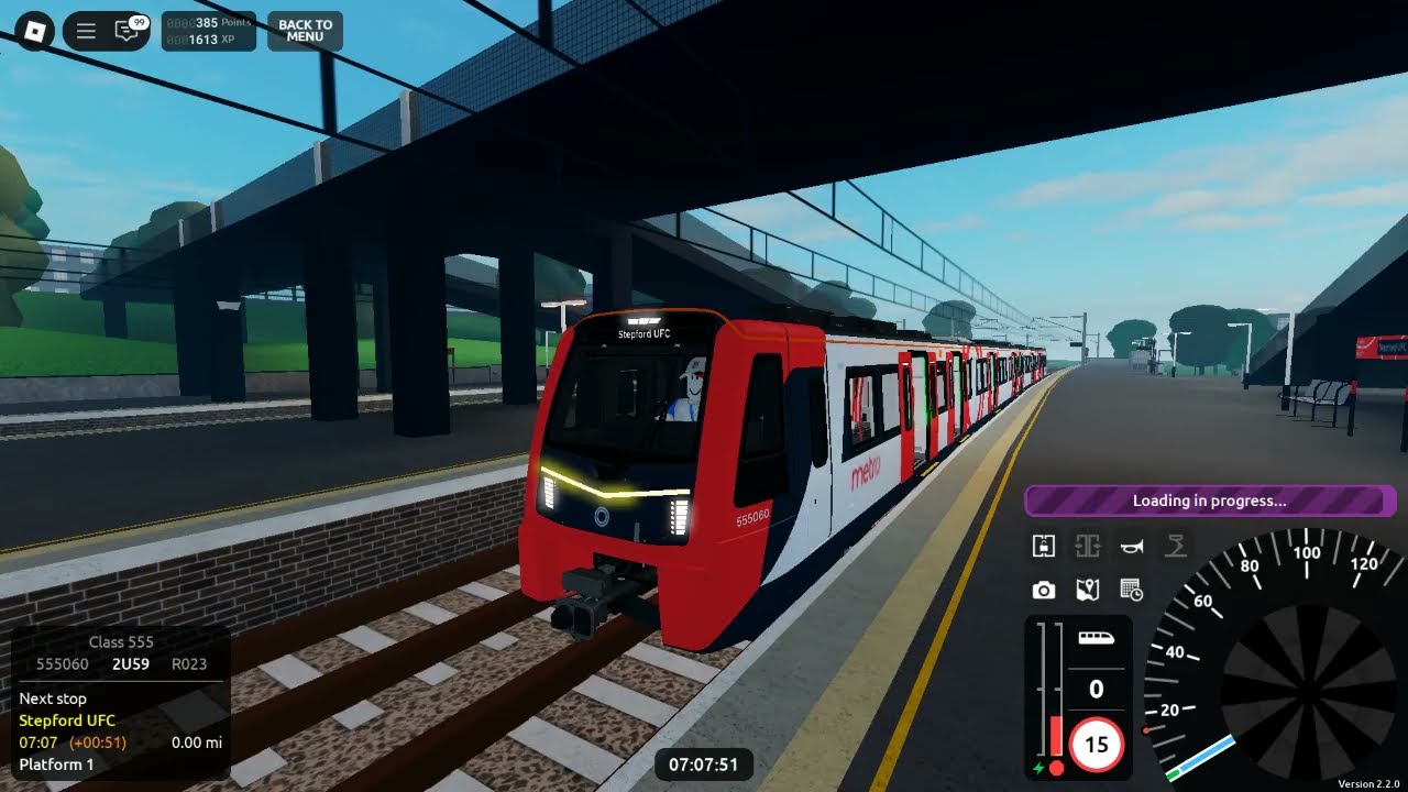 Roblox : Stepford Councy Railway Station Setpford Victoria - Sterford UFC Datum : 11.06.2025 Teil 2