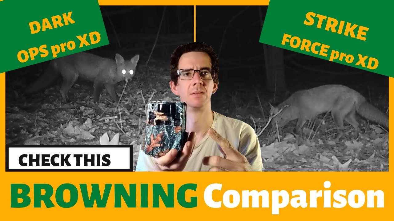 BROWNING Strike Force Pro XD vs. Dark Obs Pro XD - BROWNING TRAIL CAMERA comparison [2021]