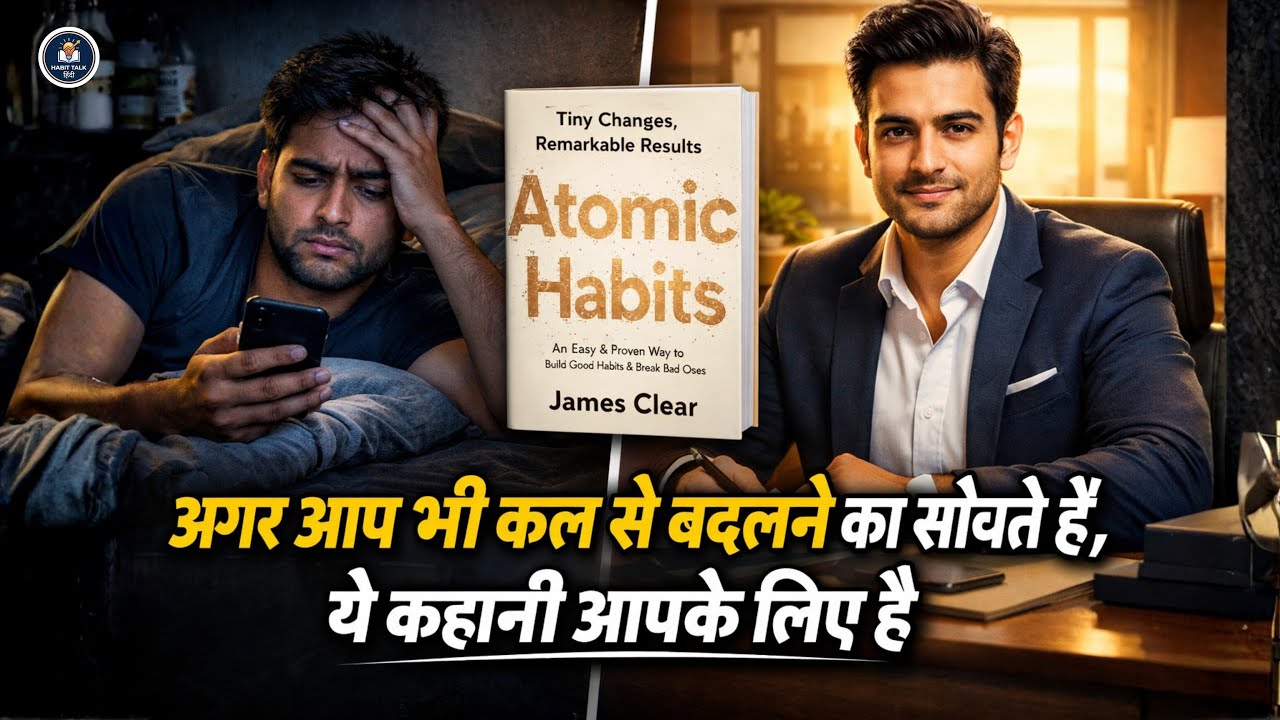 एक छोटी आदत जिसने मेरी पूरी सोच बदल दी | Atomic Habits ने जो सिखाया, वो कोई स्कूल नहीं सिखाता