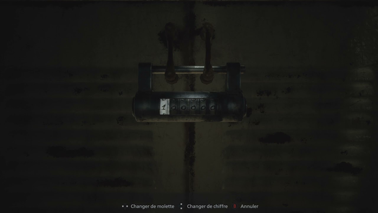 resident evil village code du coffre dans le village