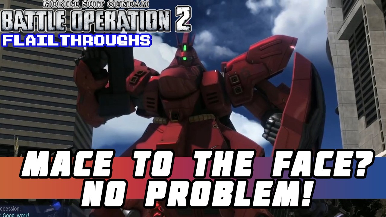 Gundam Battle Operation 2: Need To Fight Barbatos Lupus? How's A Sazabi With 74 Melee Defense Sound?