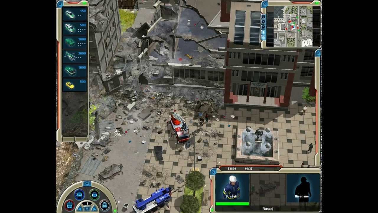 Emergency 3 mission 16 - Demolishing a high-rise building [PL]
