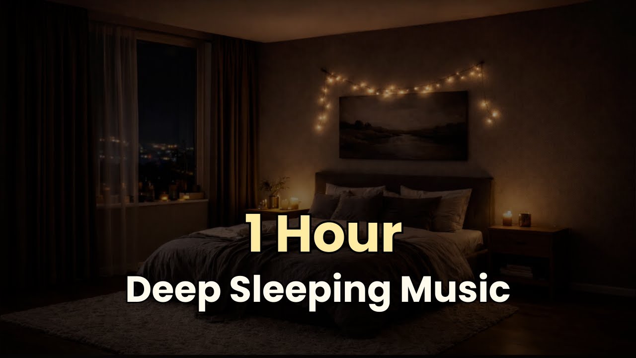 Fall Asleep Faster with Soft Piano | Calm Night Music for Sleeping & Relaxation (1 Hour)