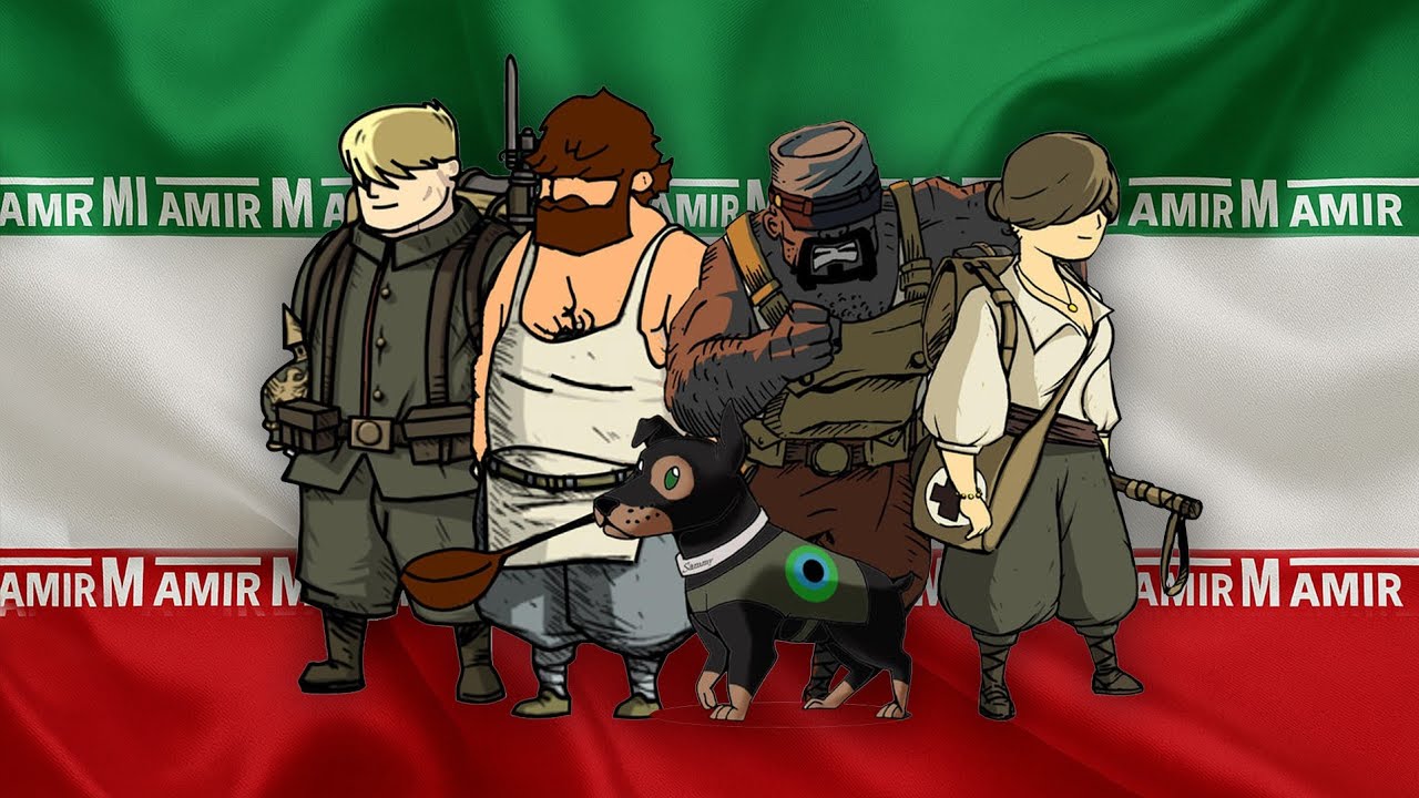 این ویدیو از جنگ متنفرت میکنه | Valiant Hearts The Great War FULL GAME FARSI