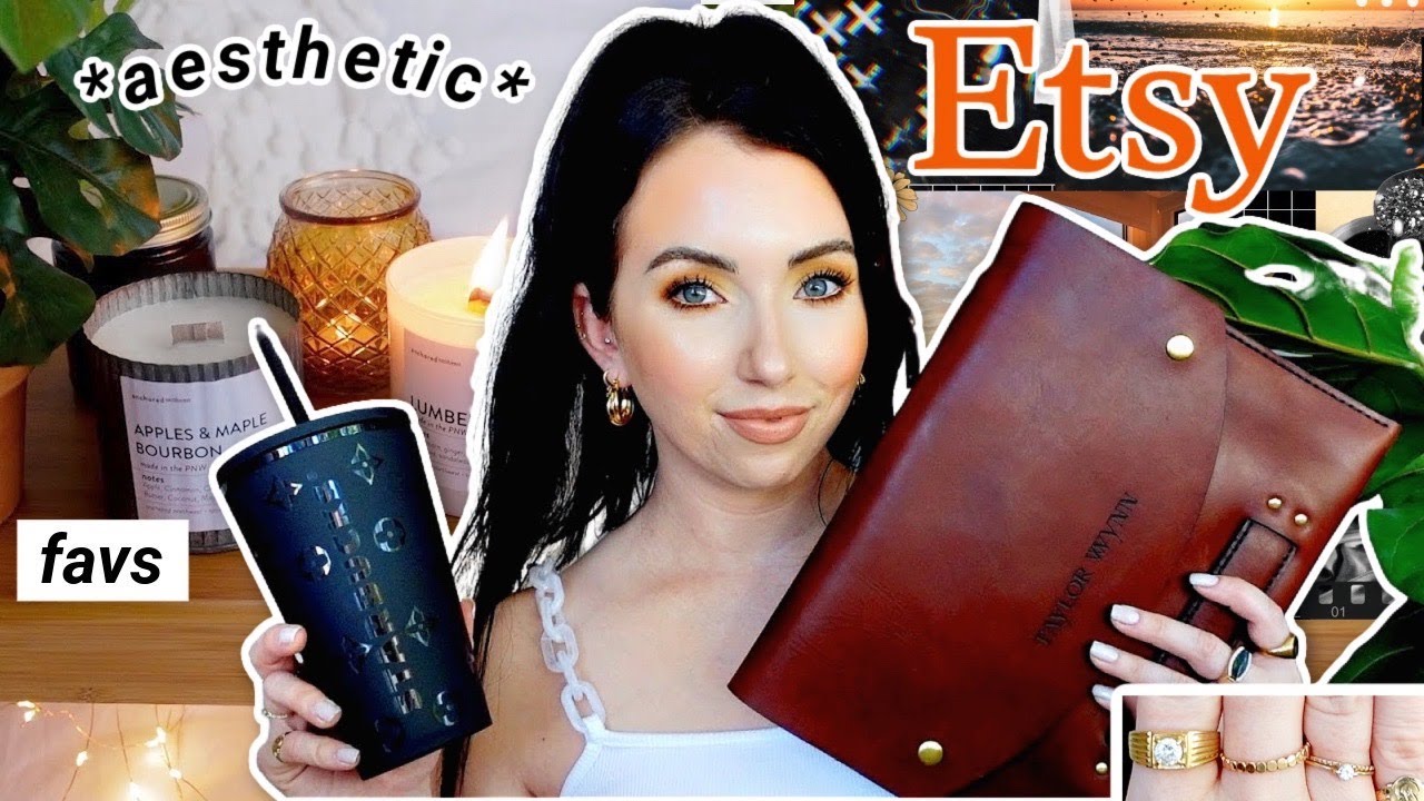 Etsy THINGS YOU NEED TO TRY! Underrated Aesthetic ETSY FAVORITES