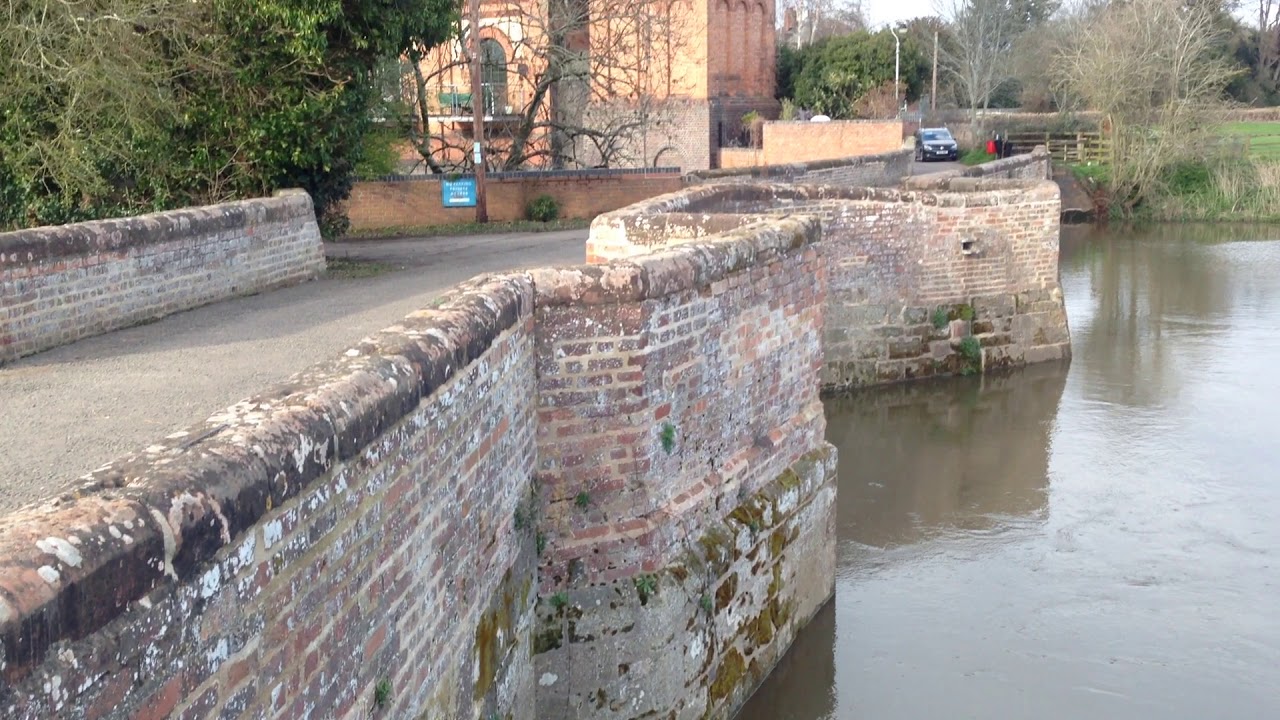 River Teme at the old Powick Bridge