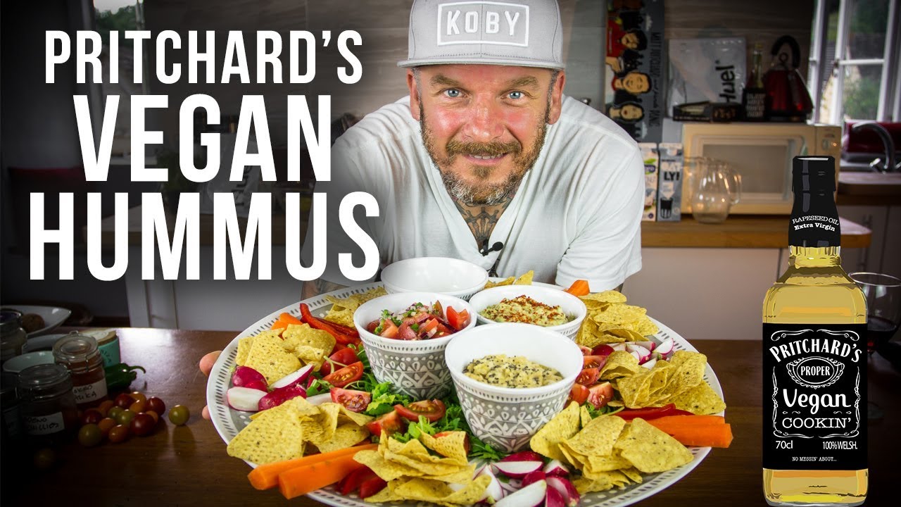 Homemade Hummus - Pritchard's Proper Vegan Cookin'