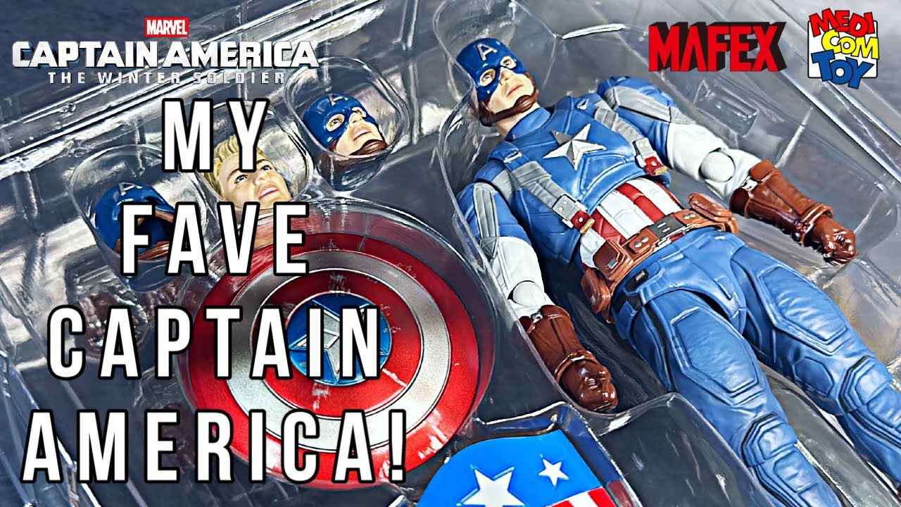 Captain America (Classic Suit) CAPTAIN AMERICA THE WINTER SOLDIER Mafex Review!