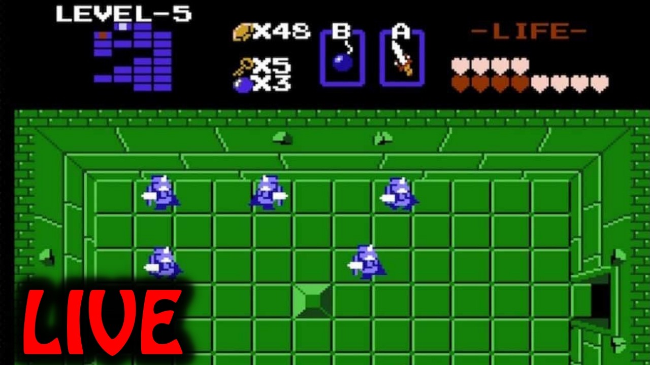 The Original Zelda (NES) Broke Me | LIVE VOD