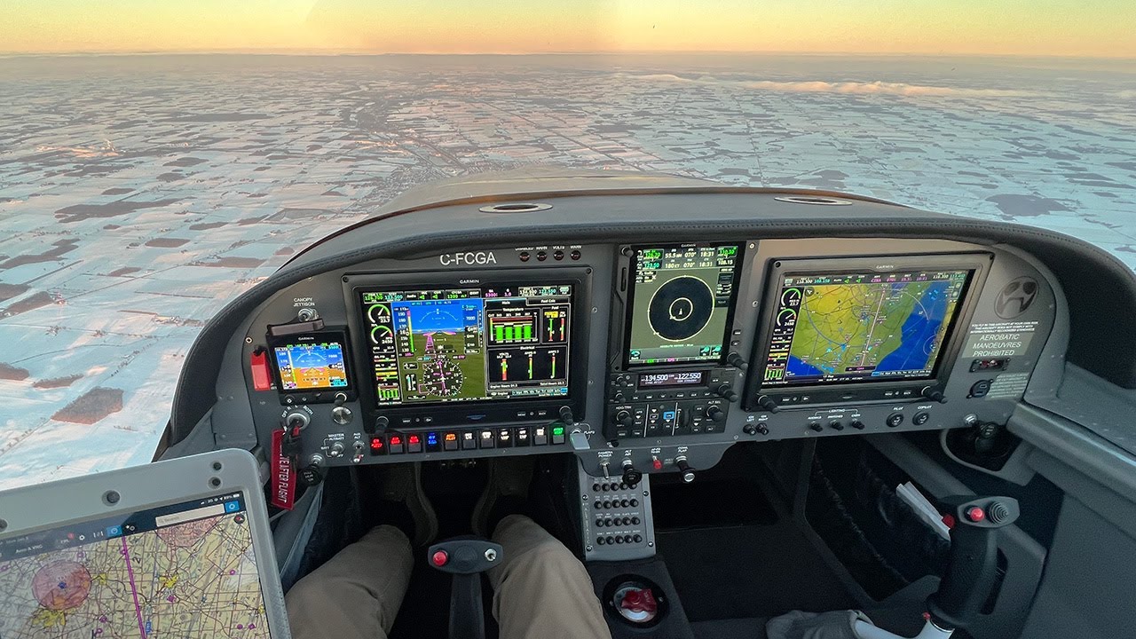 Insane capability - IFR Transition from Old to New Avionics!