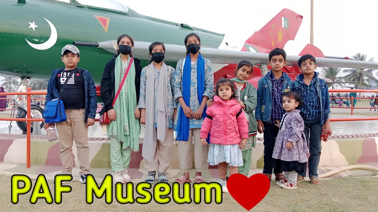 PAF Museum Karachi ✈️ | Kids Fun & Fighter Jets | My Vlog