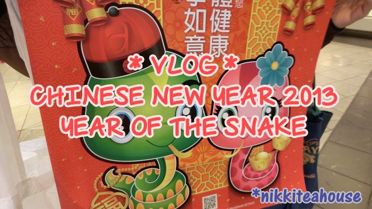 Vlog - Chinese New Year 2013 & Daiso
