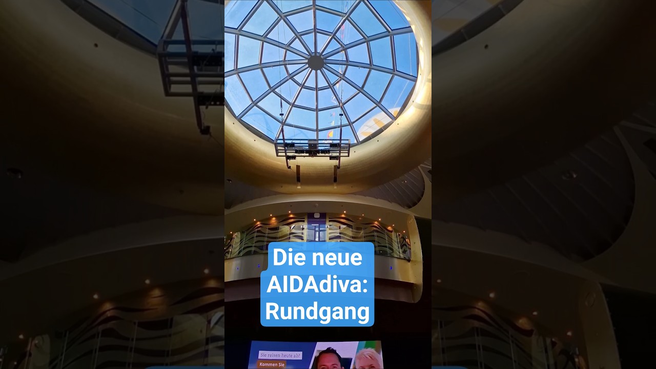 AIDAdiva 2025: Die neuen Bereiche des modernisierten Kreuzfahrtschiffes: French Kiss, Theatrium & co