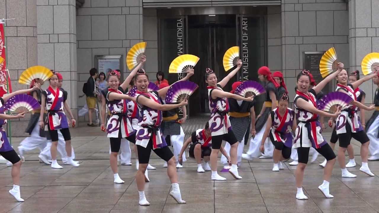 横浜創英中学・高等学校ダンス部（ハマこい踊り炎舞2012）