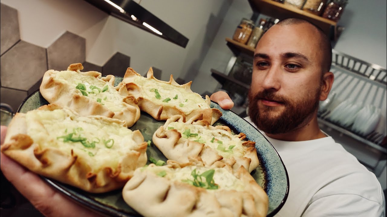 Веганские (постные) пирожки с картошкой. Карельсие пирожки - Калитки