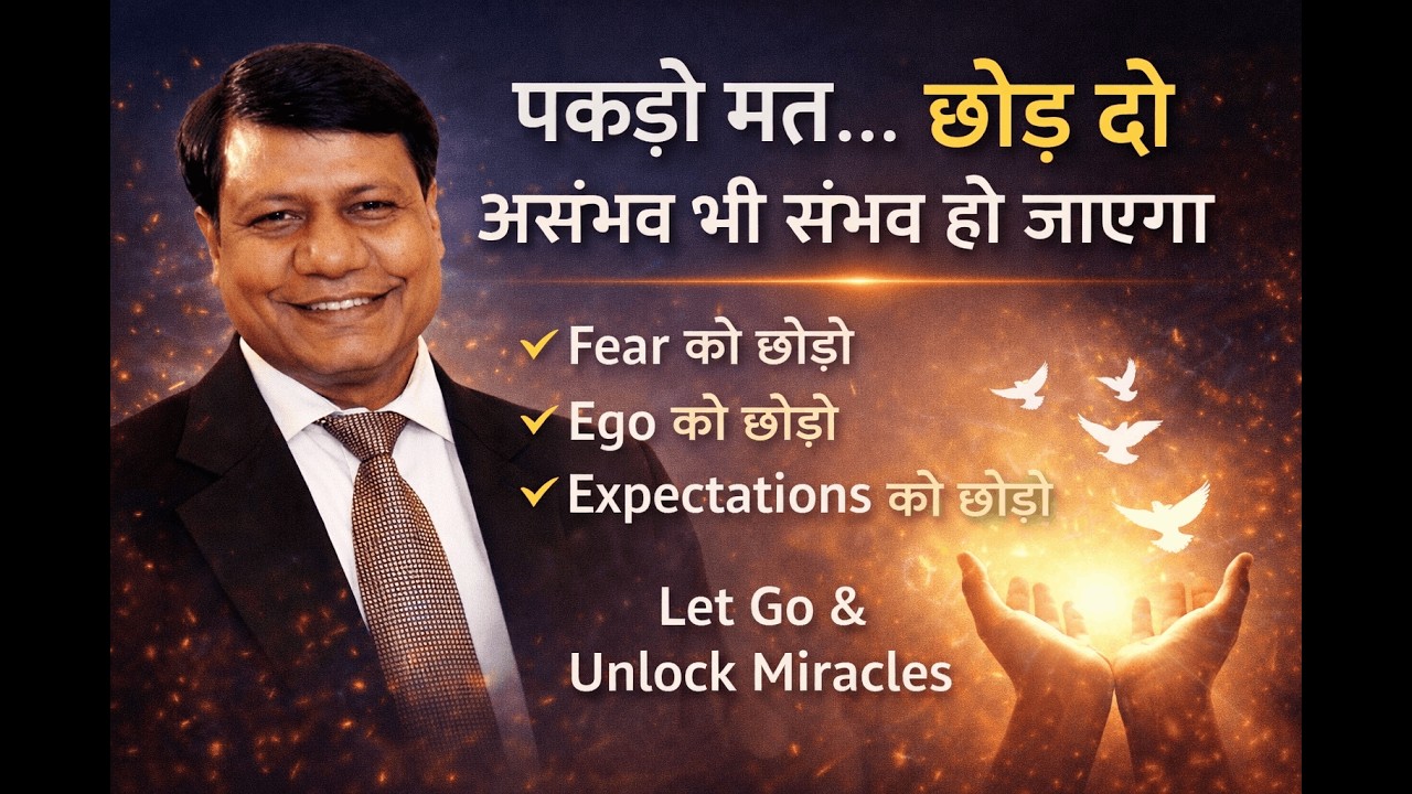 SESSIONS -3088-पकड़ो मत… सब छोड़ दो, असंभव भी संभव हो जाएगा”Let Go to Grow Spiritual Success Secrets