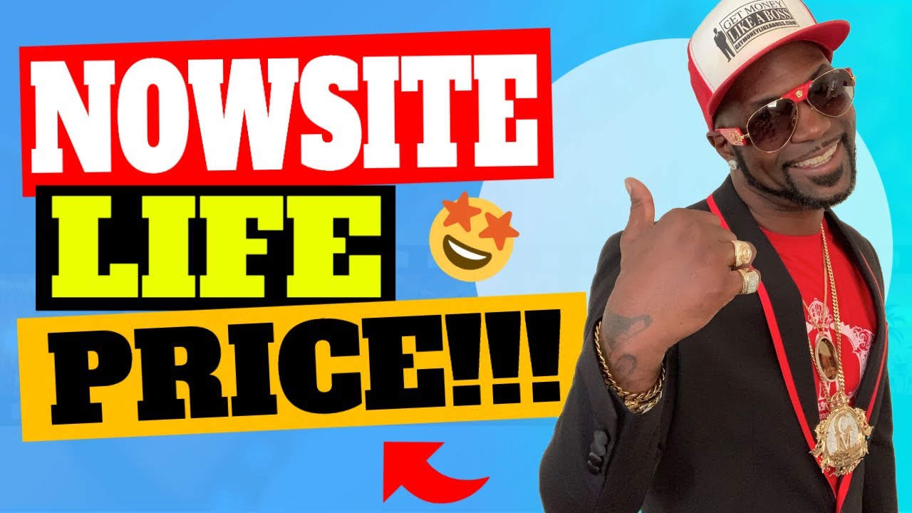 Nowsite Life Price | Find Out How To Save When You Buy Nowsite Life & Nowsite Marketing Together!!!