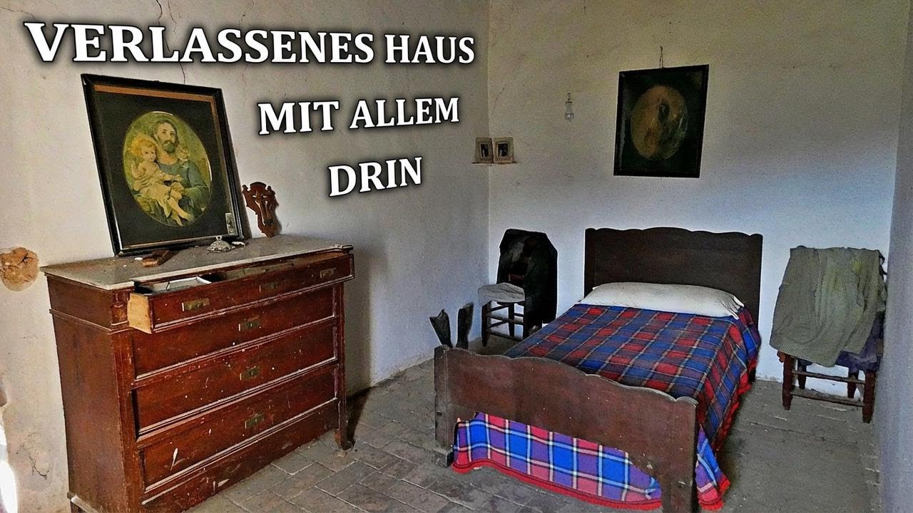 Verlassene Villa entdeckt – alles steht noch wie früher!