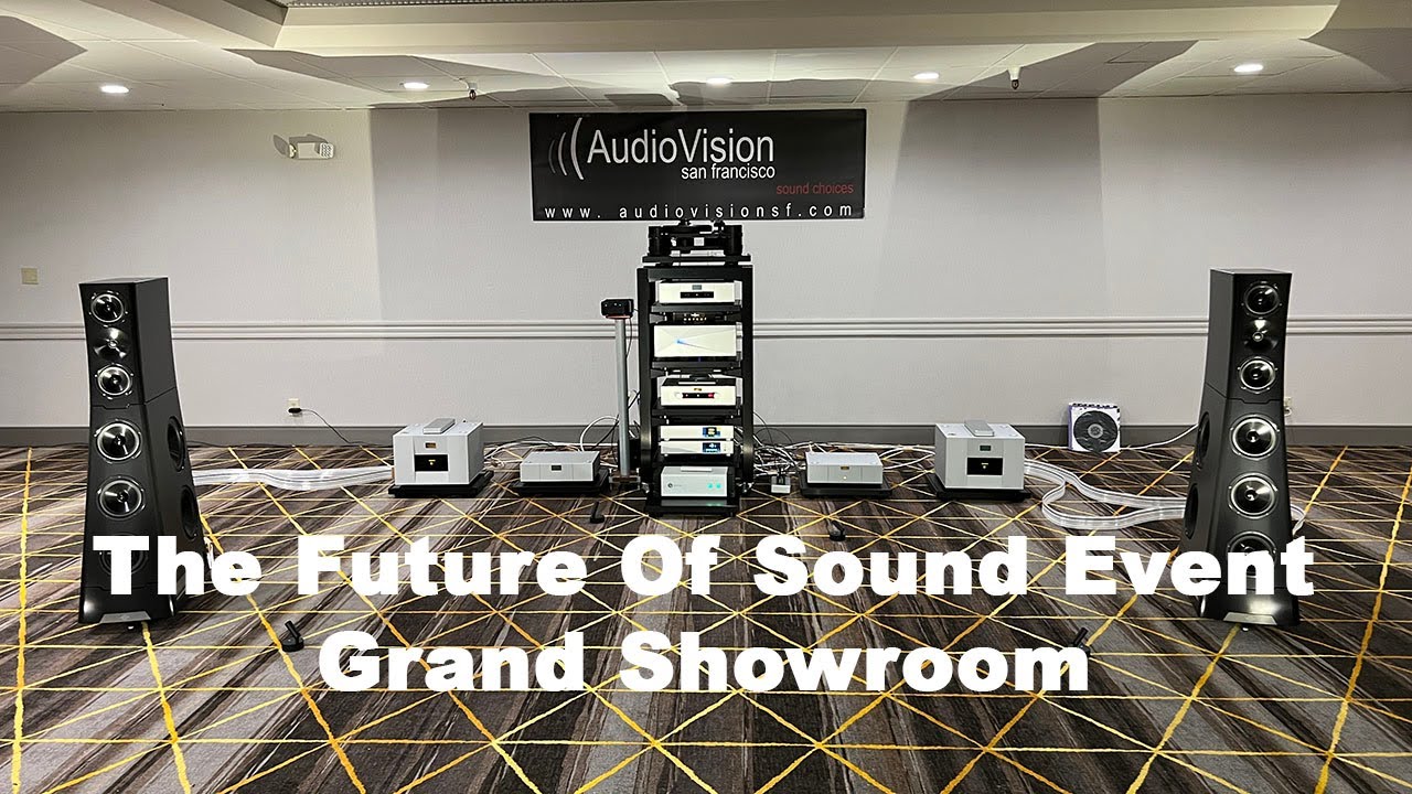AudioVision Future Of Sound Event - Grand Showroom with YG, Goldmund, Innous and SME