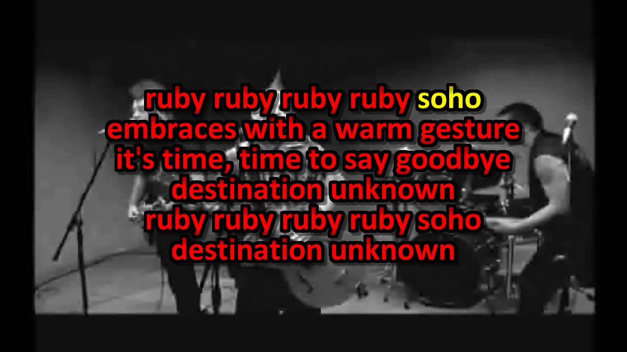 Rancid - Ruby Soho (Karaoke)