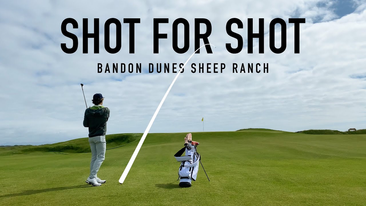 Every Shot at Bandon Dunes Sheep Ranch - Front 9 - EAL Course Vlog